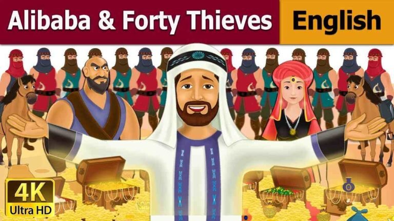 Ali Baba and the Forty Thieves - Story for Kids - KIDSgraphy