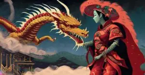 Mulan and the Dragon