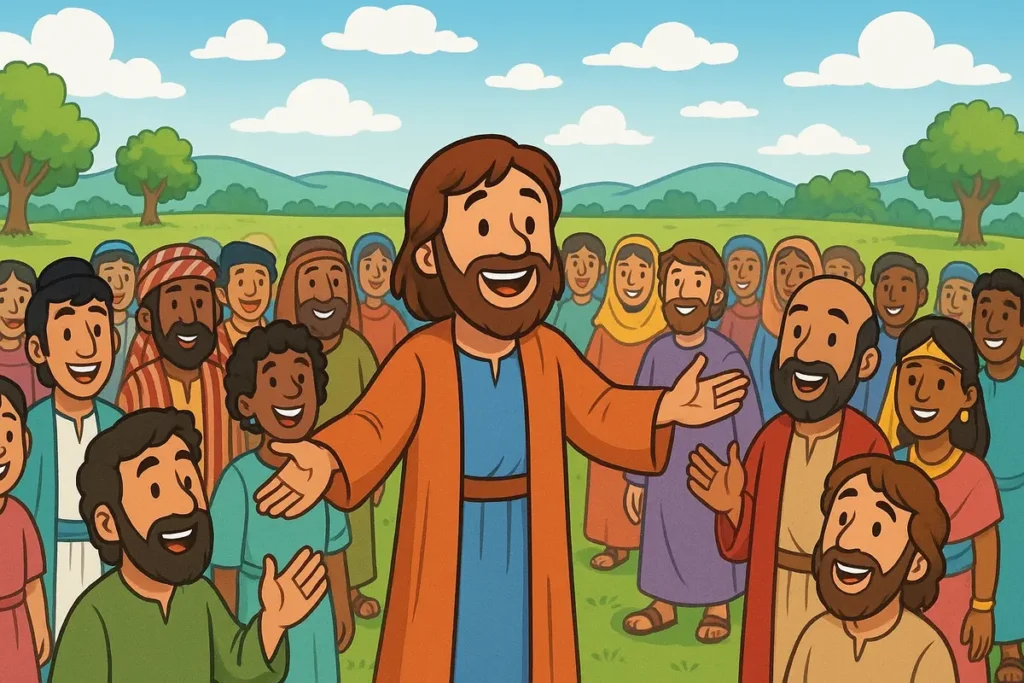 Disciples speak to people in many languages