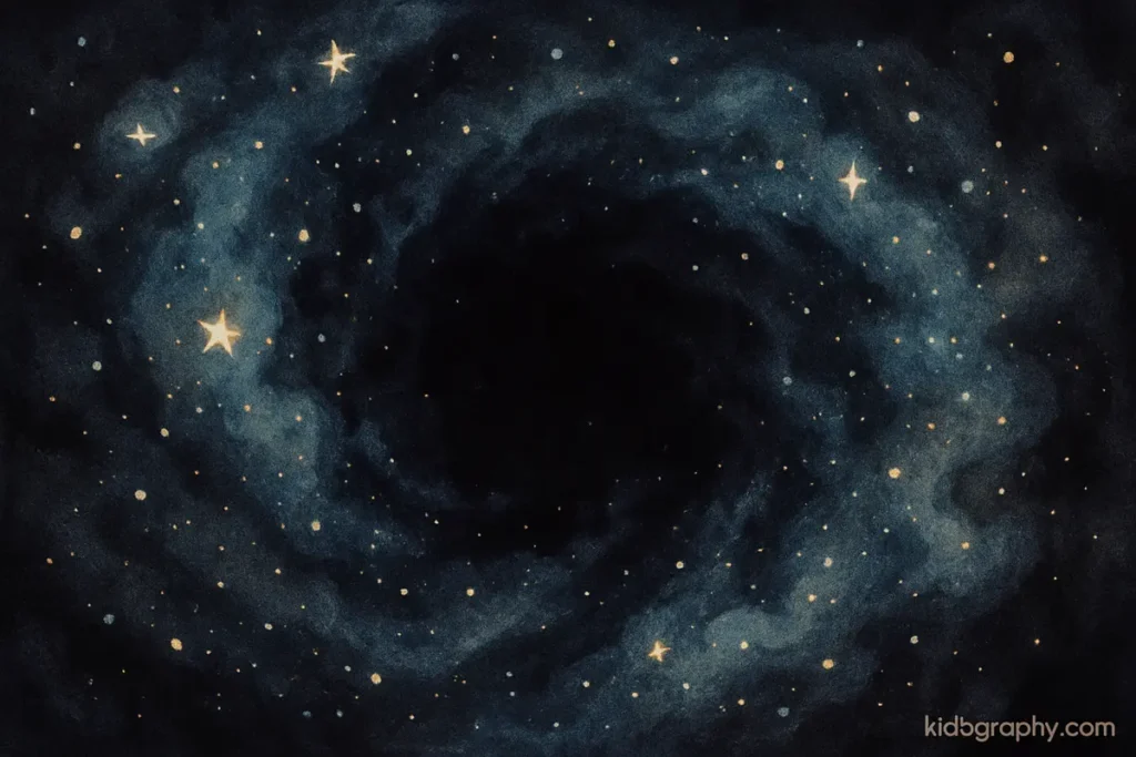 Cosmic void representing Chaos in Greek mythology.