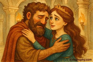 Odysseus and Penelope emotional reunion in Greek mythology.