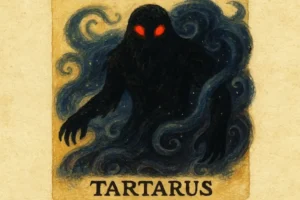 Tartarus as a primordial deity in Greek mythology.