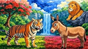 The Tiger and the Donkey story