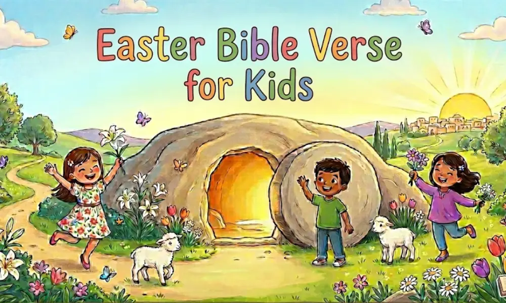 The Way the Truth and the Life Easter Bible verse for kids John 14:6 - Jesus path to God illustration